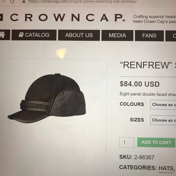 Crowncap Shearling Hat | Poshmark